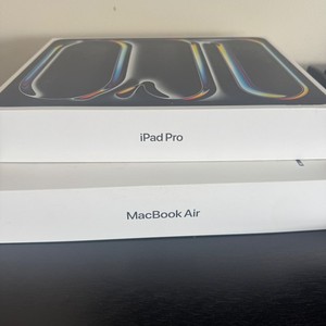 Set of App!e Product Empty Boxes