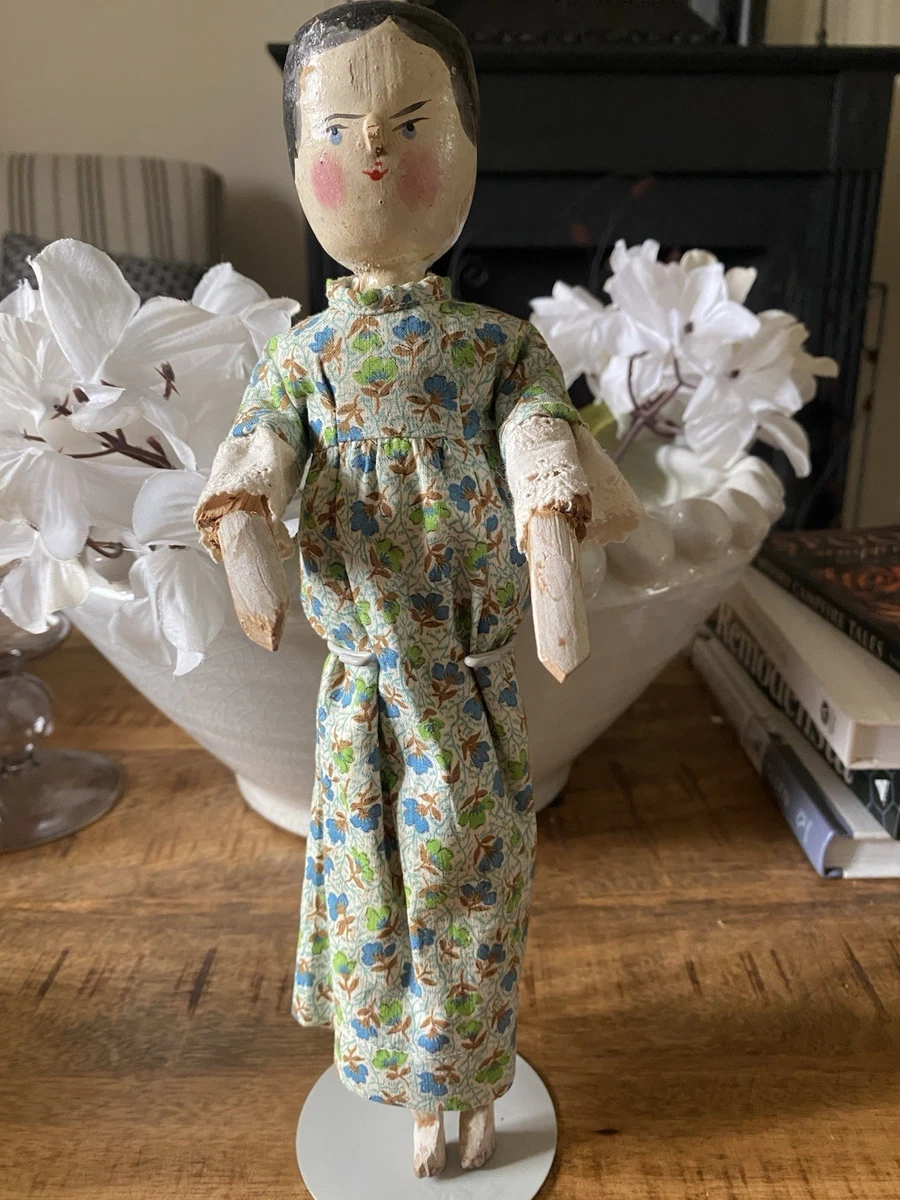 Antique Peg Doll Indiana Antique Wood Dolls for sale | eBay
