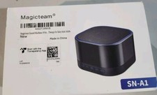 Magicteam USBC White Noise Sound Machine, 20 Sounds, Model SN-A1, Blue. OPEN BOX
