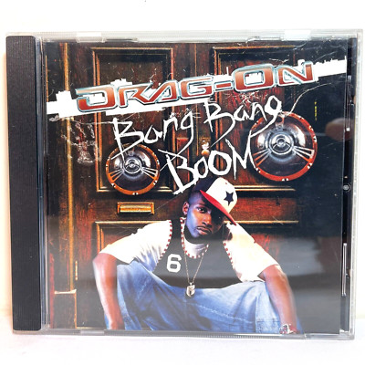 DRAG-ON: BANG BANG BOOM (2003) CD Promo Single - Hip-Hop, Rap, Gangsta Rap - VGC