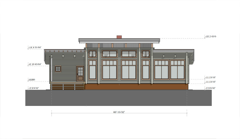 MODERN LOG HOUSE KIT #LH-314-1 ECO FRIENDLY WOOD PREFAB DIY BUILDING CABIN HOME - thumbnail 7