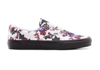 Vans Era Floral Skate Shoes Sneakers Multicolored Women s 7.0 #721454 Excellent