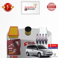 Inspektionskit Filter ÖL Kerzen Peugeot 807 2.0 16V 103KW 140CV Von 2009->