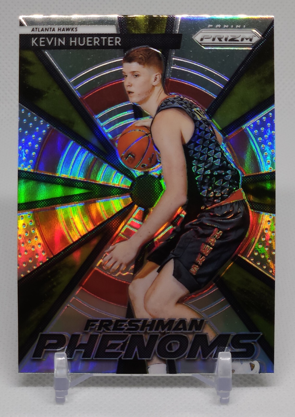 Kevin Huerter RC #7 Freshman Phenoms Silver Prizm 2018-19 Prizm Atlanta Hawks