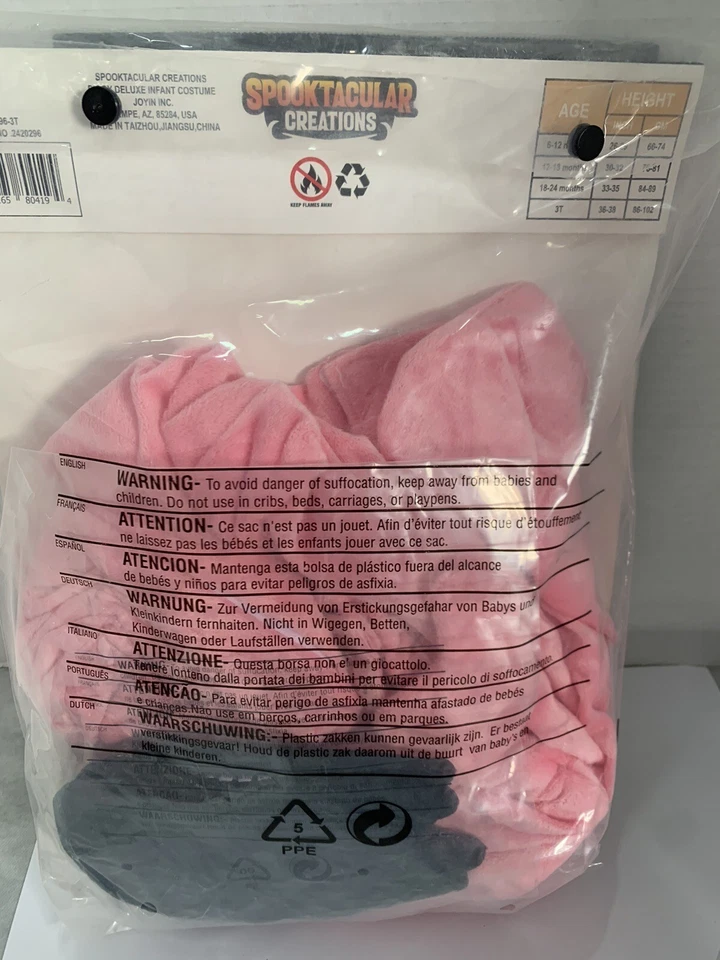 Spooktacular Creations Baby Piglet Costume (3T) NIP Free Shipping  - Image 4 of 4