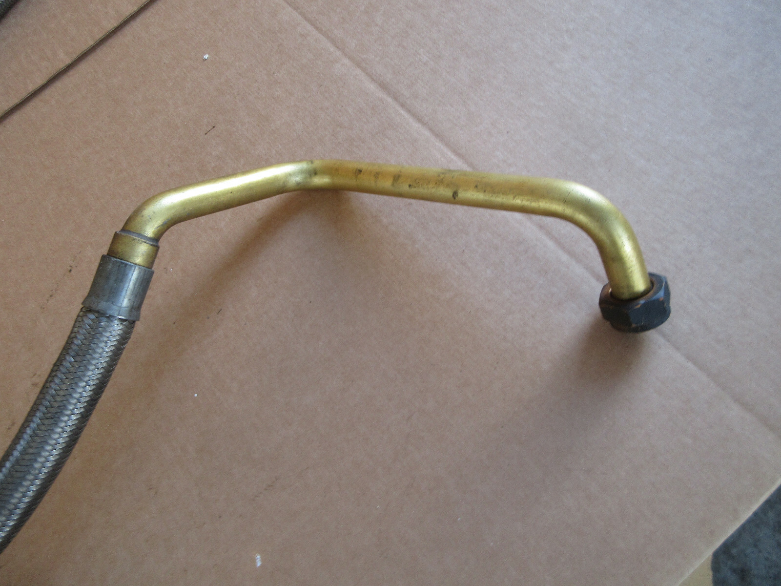 Ferrari 360 - Radiator Oil Pipe From Radiator to Engine Hose  -USED P/N 179103