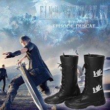 Final Fantasy 15 FF15 Noctis Lucis Cosplay Shoes Boots Custom Mad  