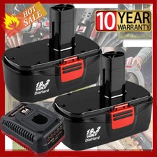 2Pack Battery for Craftsman 19.2 Volt 11375 C3 DieHard 130279005 11376 130279003