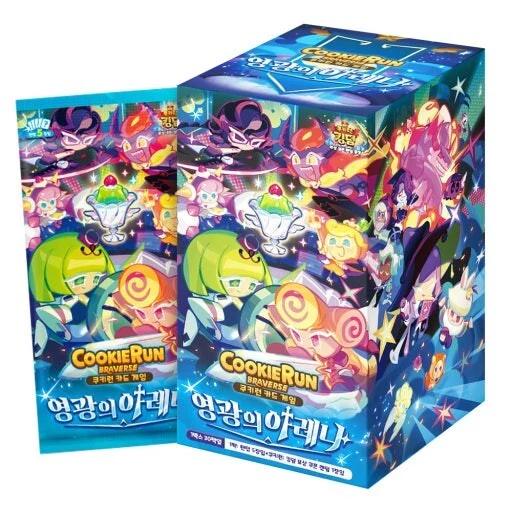 DEV SISTERS Cookie Run card Braverse Arena of Glorious Booster Pack Vol.7 Korean TCG