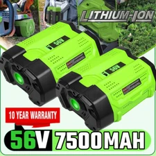 1-2PACK 7.5AH Battery For EGO 56V 56Volt BA1400 POWER Lithium Ion BA2240 BA2800T