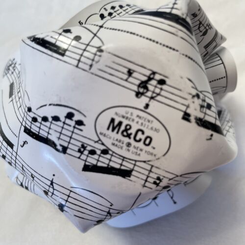 Paperweight MOMA Museum Modern Art Crumpled Sheet Music Paper Kalman M&Co Labs - Picture 6 of 10