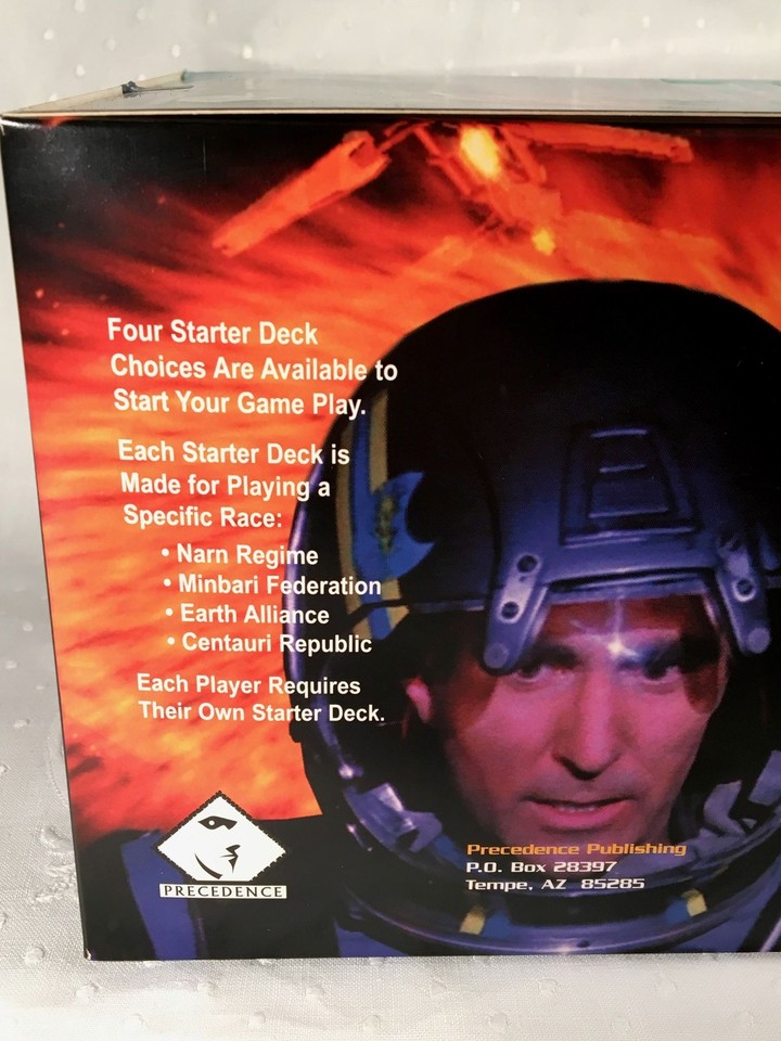 Babylon 5 Premiere CCG Game (12) 60 Card Decks Starter Display Card