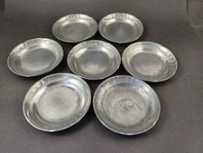 Kayserzinn Jugendstil Gläseruntersetzer 7 Stück  Nr. 4366