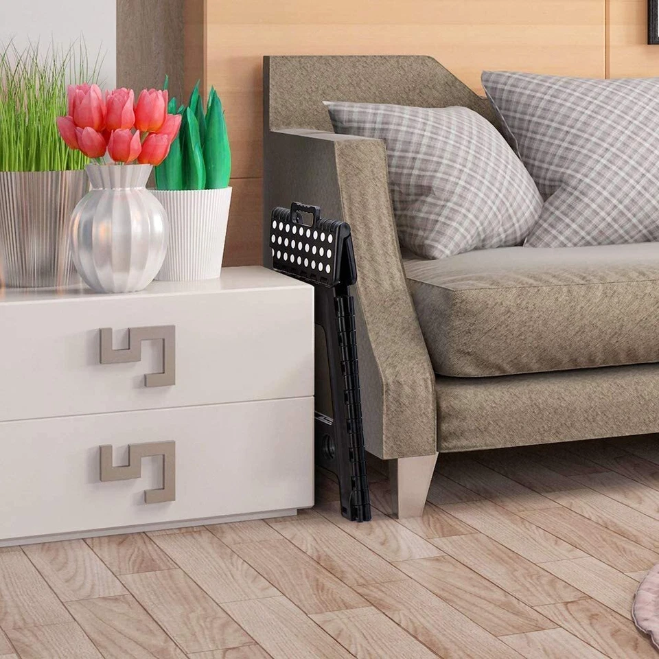 Klapphocker Trittstufe Aufstiegshilfe Klapptritt Falthocker Tritt faltbar 39 cm - Bild 4 von 4