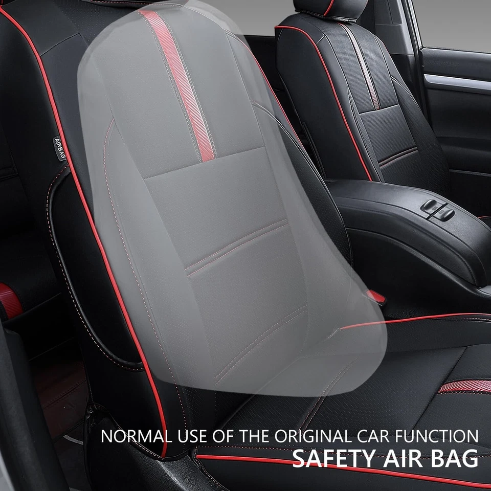 For 2014-2019 Toyota Highlander 8-Seats Car Seat Protector Seat Covers Foto 2 de 4