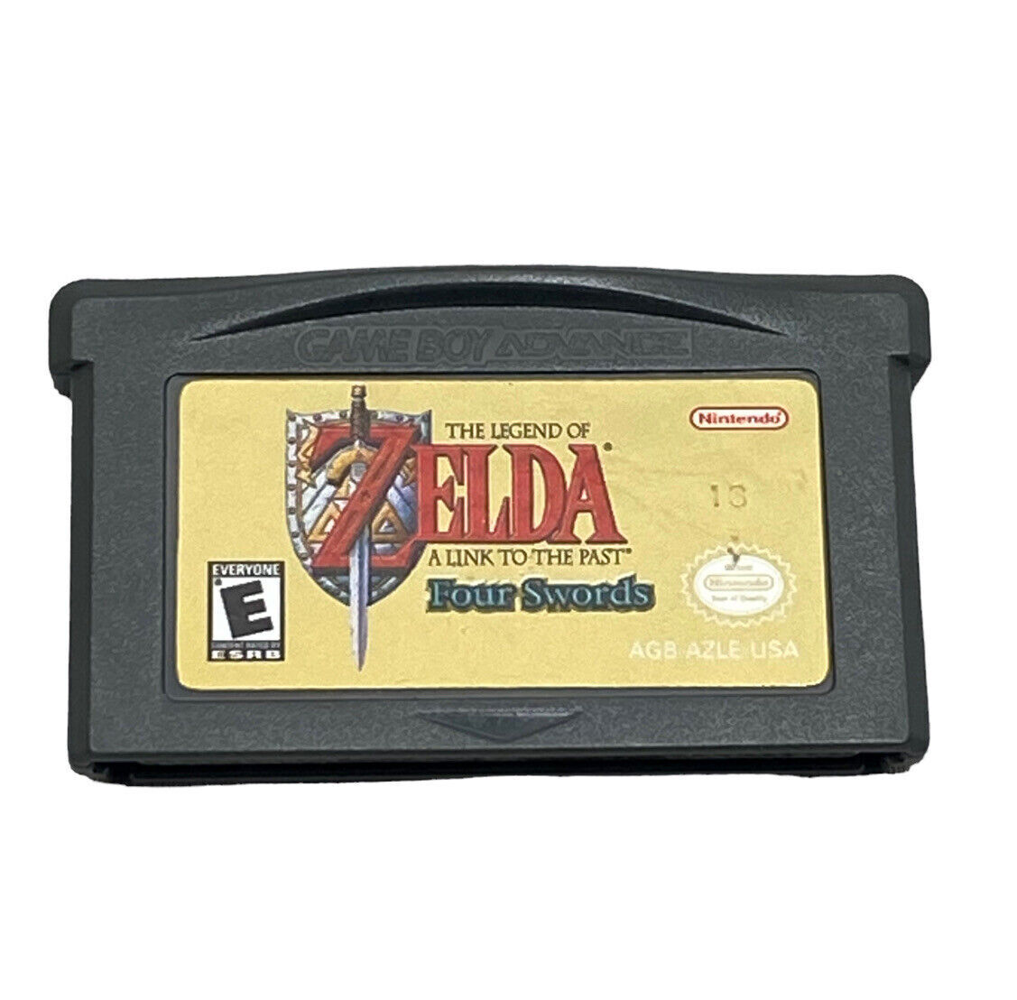 Tloz A Link To The Past - Gameboy Advance Label by FredoZero on