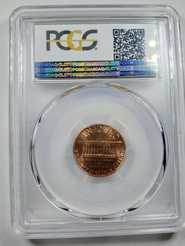 1982 Lincoln Cent Bronze Small Date PCGS MS 66 RD - Picture 4 of 4