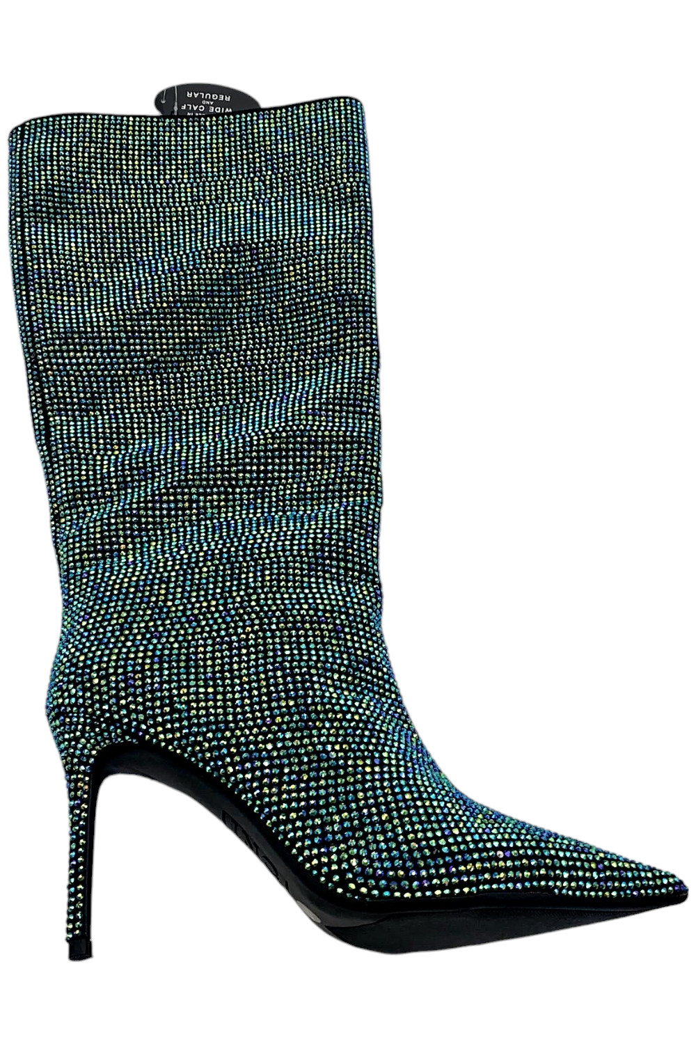 Высокие сапоги Havannah от INC International Concepts зеленого цвета с блестками 9390₽