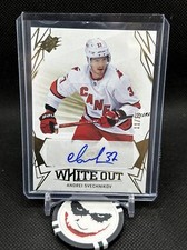 2022-23 Upper Deck SPx Andrei Svechnikox White Out Gold Auto  🔥 # 11/15 🔥