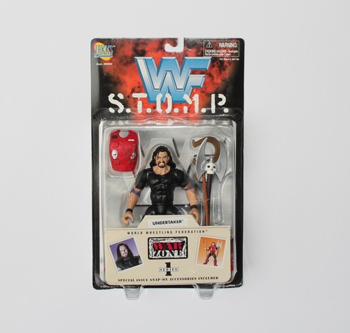 The Undertaker - WWF S.T.O.M.P. Series Action Figur 1998 Wrestling - Bild 1 von 4