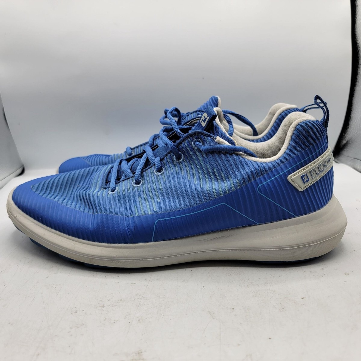 FootJoy Flex XP Mens Size 10 M Royal Blue Golf Shoes 