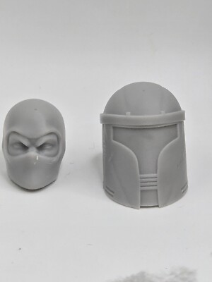 3d Print VECTORLASER VIPER HEAD & HELMET 1:12 6'' Joe Classified Legends 