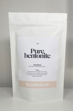 Pure bentonite clay powder eco friendly packaging