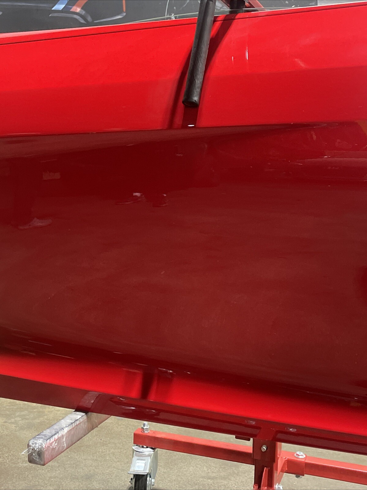 2011-2015 Audi R8 42 Front Right Door Panel Assembly Genuine OEM Brilliant Red