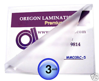 500/pk Mini-Menu size Hot Laminating Pouches 3 Mil 11-1/4 x 17-1/4, 11.25x17.25