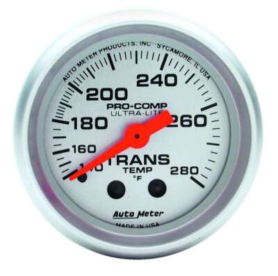AUTO METER #4351 2-1/16in Ultra-Lite Oil Trans Temp. Gauge