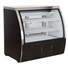 Omcan USA 50082 36" Curved Refrigerated Deli Display Case