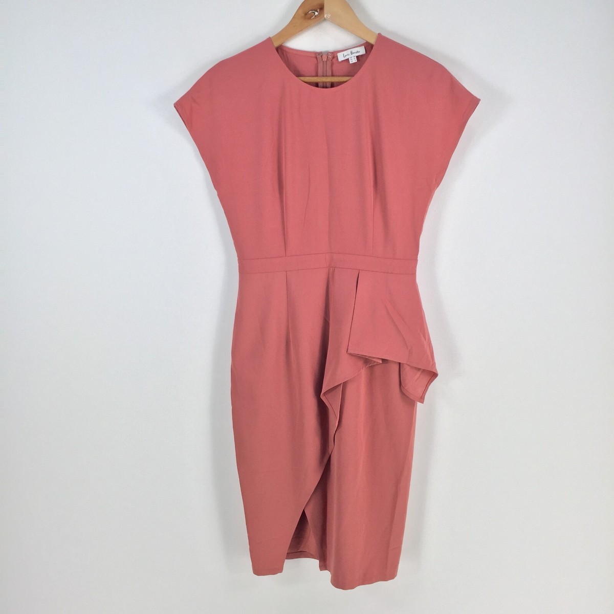 Love bonito womens dress size UK 10 aus pencil pink short sleeve