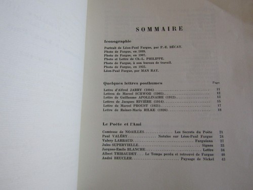 Fargue / Les Feuilles libres 1927 / Ex signé et dédicacé - Foto 3 di 11
