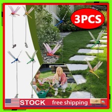 3PCS Dragonfly Clips Dragonfly Hat Clip Artificial Realistic 3D Dragonflies US