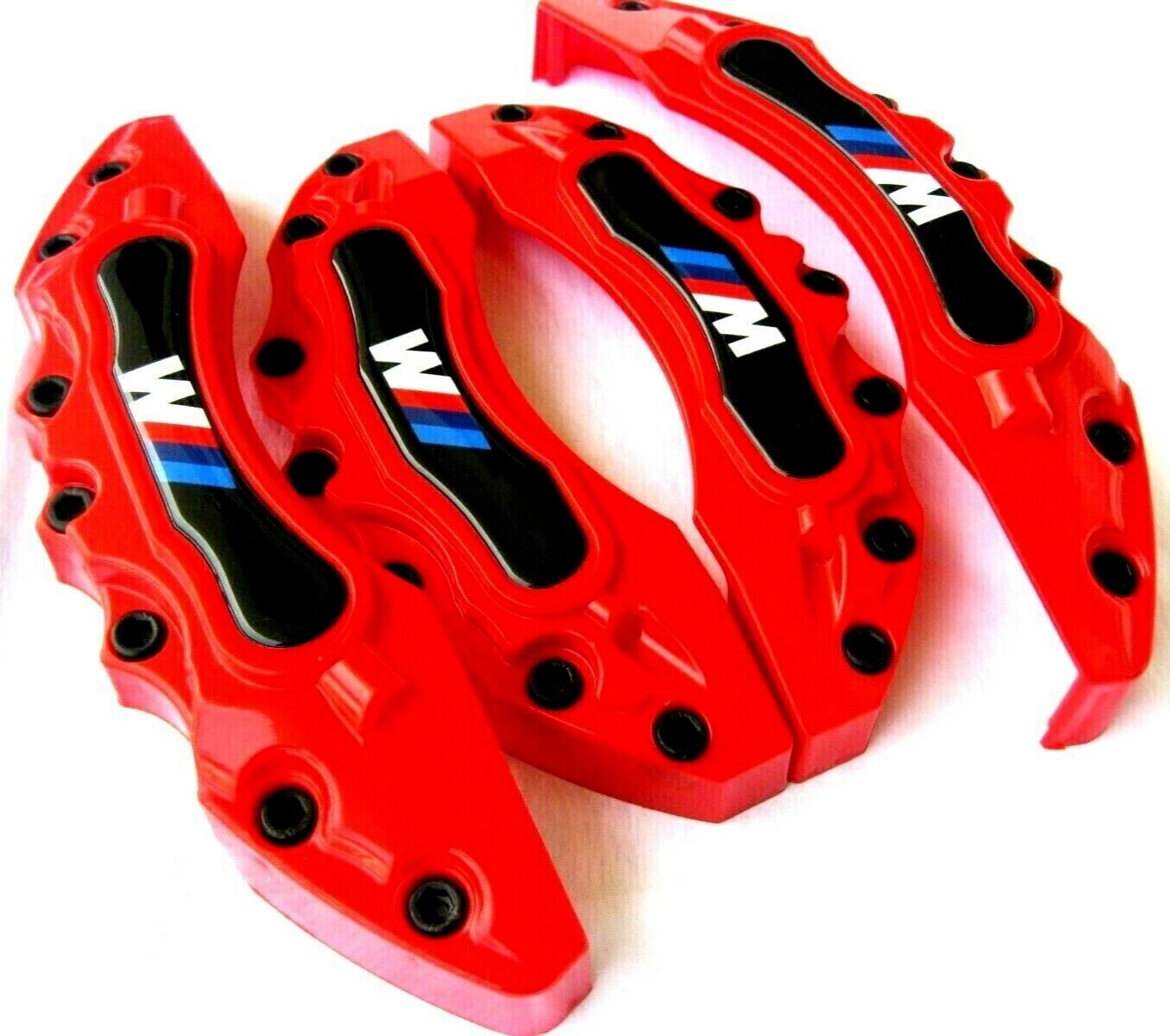 4x 3D Disc Brake Caliper Cover Front Rear Wheels Kit 320 Tools Tuning left 330