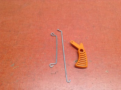 husqvarna new oem 125b 125 bv leaf blower throttle trigger linkage ebay ebay
