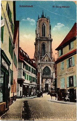 AK AK SCHLETTSTADT - St-Georg-Münster (452459)