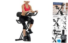 harvil foldable magnetic exercise bike