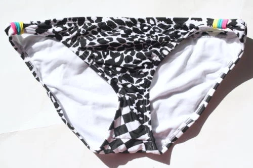 Hobie новый черный Junior's M средний женщин 6 8 купальник бикини низ $39 4192-M - Изображение 2 из 2