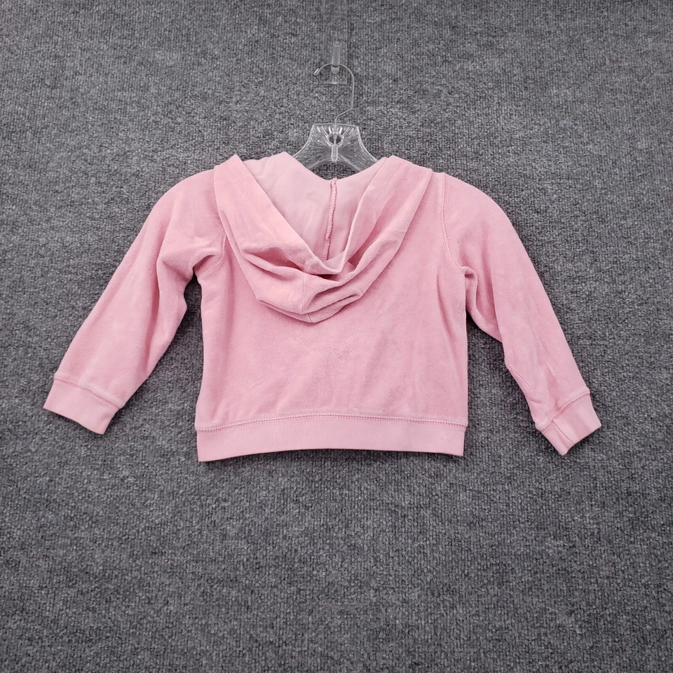 Sudadera con Capucha Lilly Pulitzer Bebé 4 Niña Rosa Terry Cremallera Completa Manga Larga Foto 2 de 4