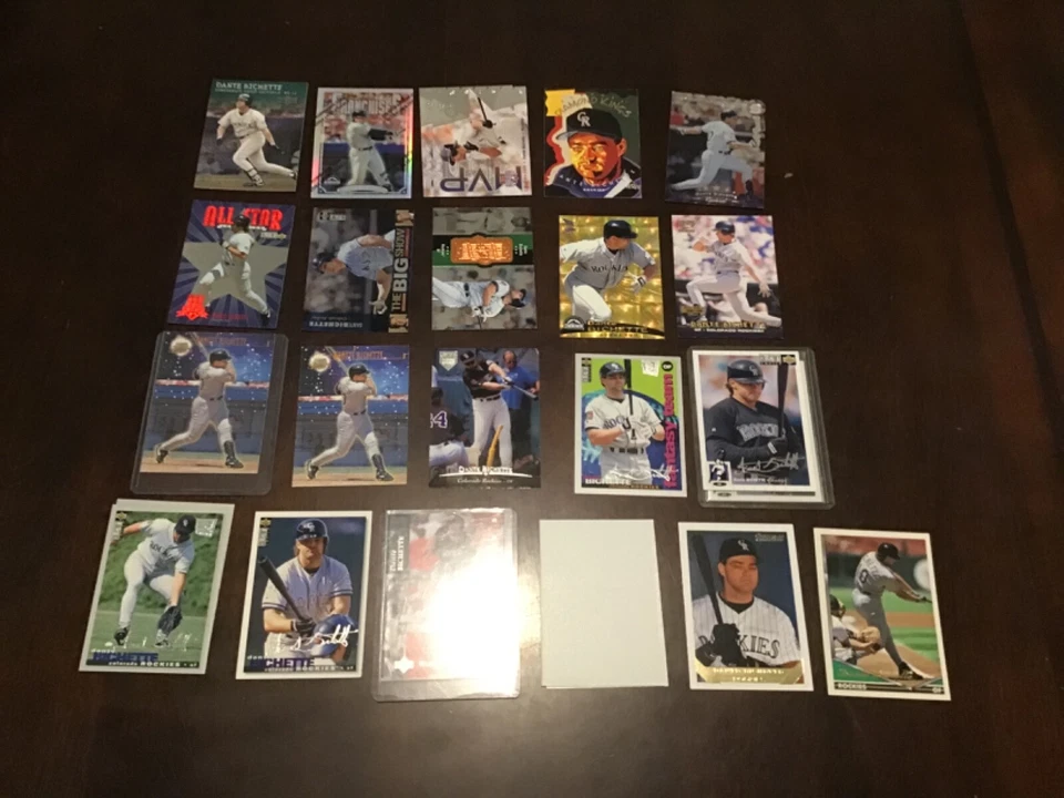 DANTE BICHETTE Oddball Insert & Regular issue Baseball ROCKIES YOU CHOOSE - Image 2 of 4