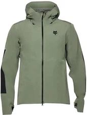 Fox Racing Defend 3-Layer Water Mens MTB Mountain Bike Jacket Moss