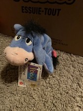 Mattel Winnie The Pooh Eeyore 7 Inch Beanbag Plush Friend With Tag Disney