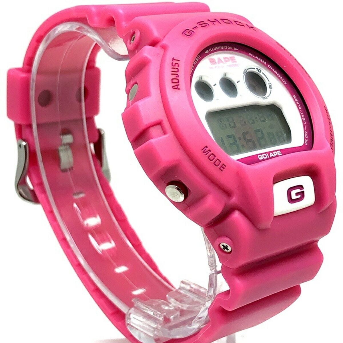 CASIO G-SHOCK A BATHING APE 1000 Limited model DW6900 Pink CASIO G-SHOCK A BATHING APE 1000 Limited model DW6900 Pink
