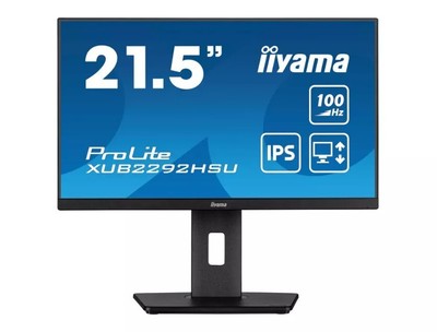 Iiyama ProLite XUB2292HSU-B6 54,6cm 21,5 Zoll LED Monitor FHD IPS 