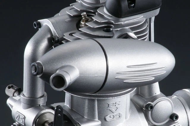 O.S. FS-95V (30900) Glow engine for R/C airplane, new Ogawaseiki f/s - Image 3 of 4