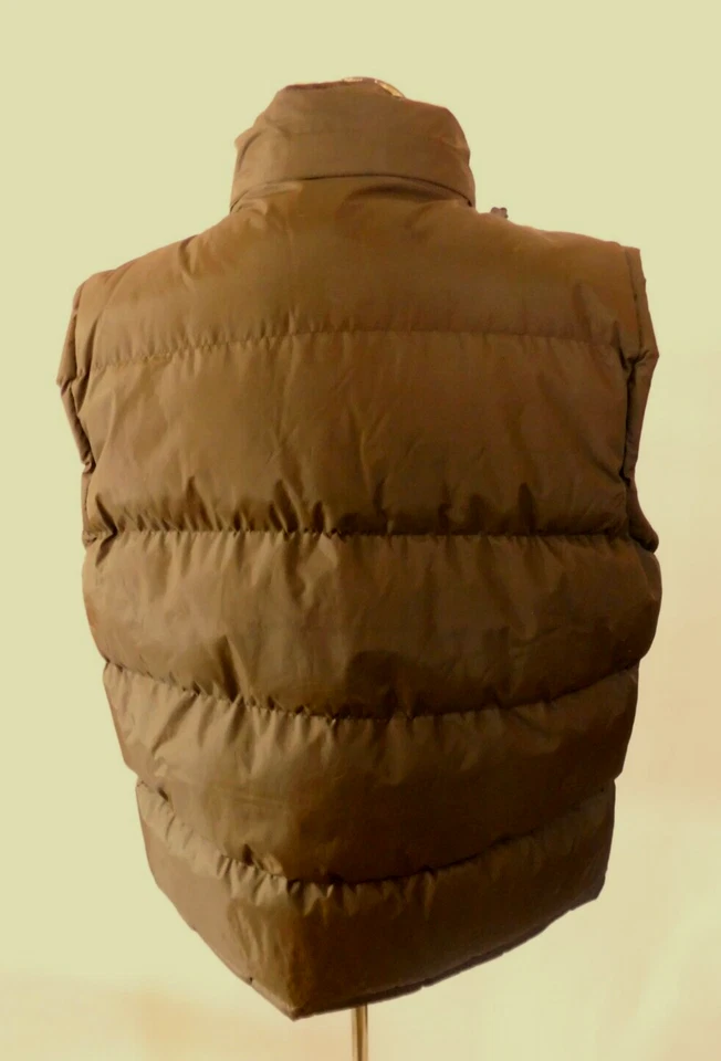 Vintage Men's XL U.S. Polo Assn. Dk. Brown Puffer Vest, 1 Owner, A+ Condition - Image 4 of 4
