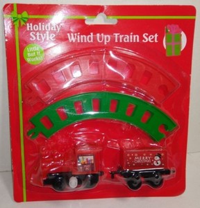 merry christmas train set
