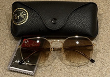 RAY BAN RB 3694 JIM 2500 GOLD HAVANA GRADIENT BROWN LENSES TIGER AUTHENTIC