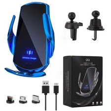 Wireless Car Charger Mount Automotive Electric Induction 15W Wireless Charger...